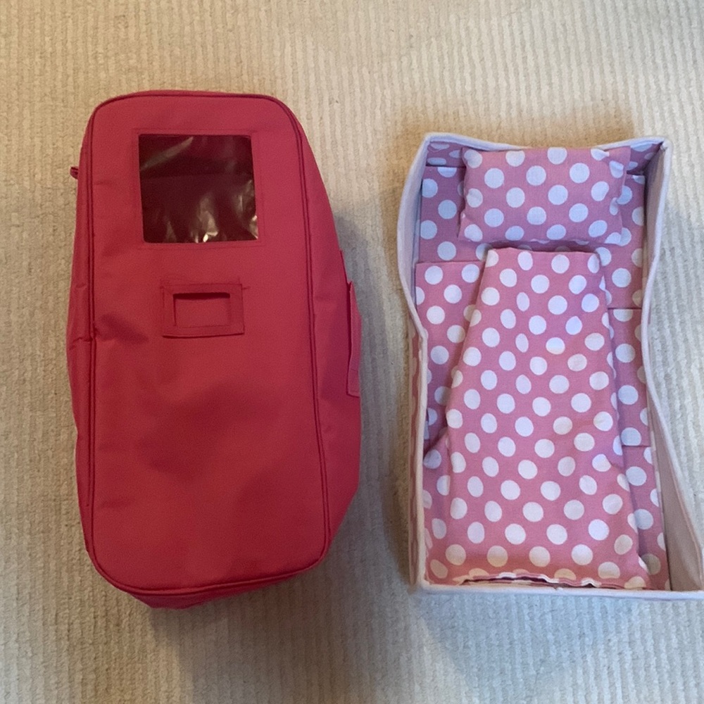 Doll carrying case for American Girl doll